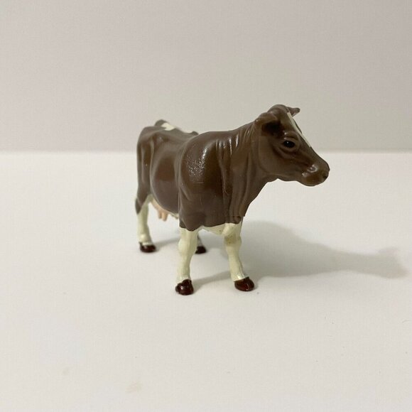 Lot of 2 ERTL Animal Figures Cow and Horse - Picture 5 of 16
